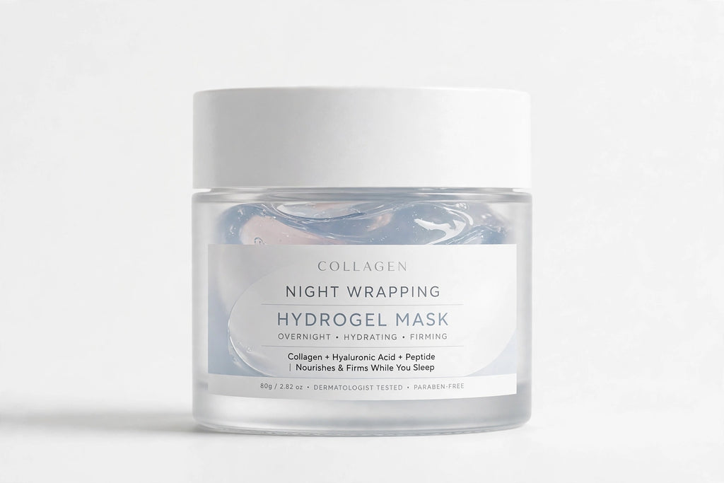 Masque de Nuit Hydrogel — Effet "Peau Neuve" Immédiat