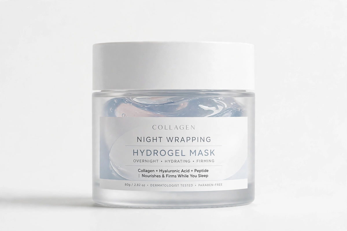 Masque de Nuit Hydrogel — Effet "Peau Neuve" Immédiat